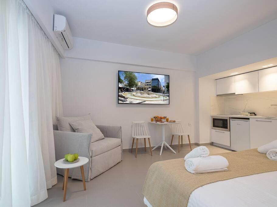 Iris Luxury Apartment At The Heraklion Center Kültér fotó